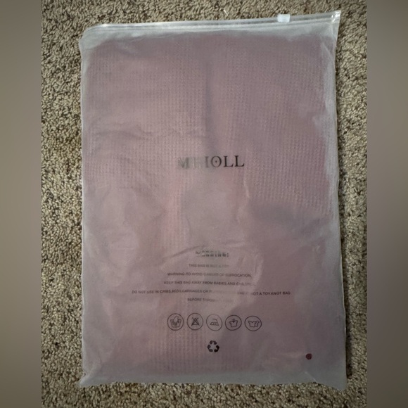 Women’s long sleeve cowl neck casual loose oversized knit pullover sweater dress - Picture 3 of 4